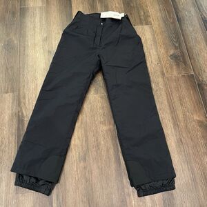 Obermeyer Sugarbush Stretch Pants Black Womens Size 12 Ski Snowboard Winter